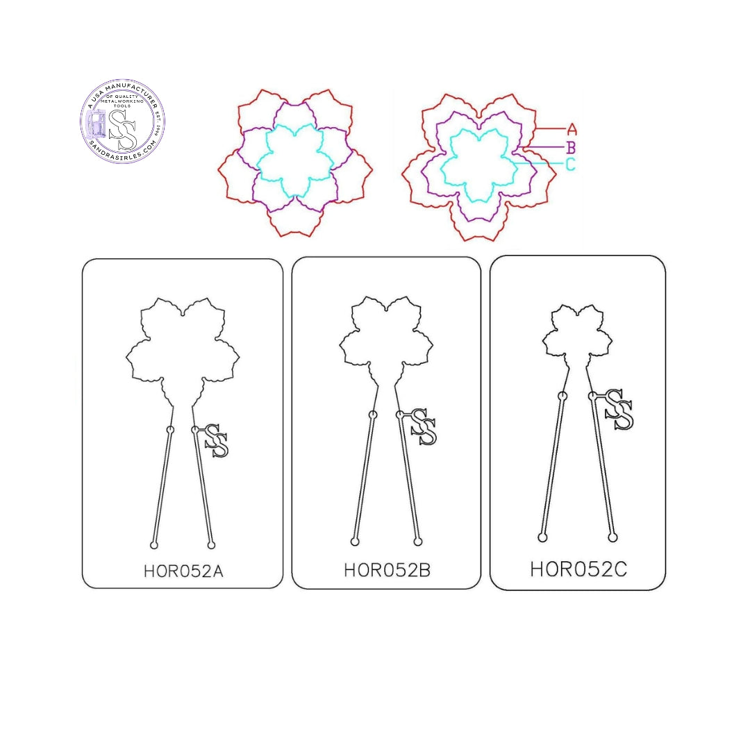 PANCAKE DIE HOR052 FLOWER 15